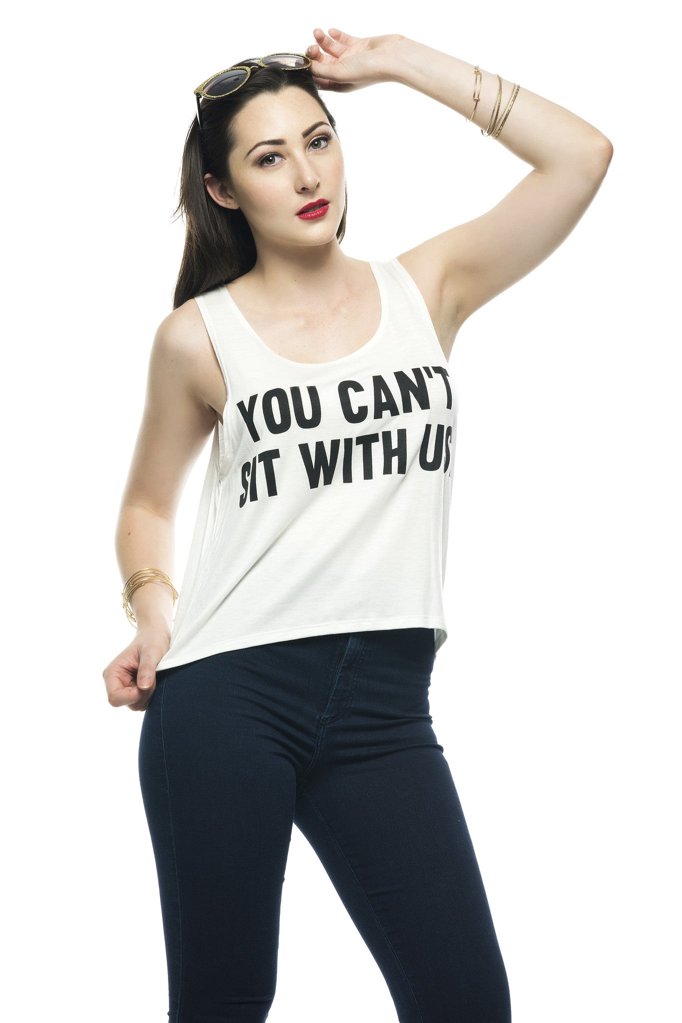 Dare To Sit With Us Tank Dare To Sit With Us Tank - NaughtyGrl