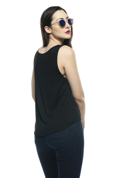 Free Spirit  Black Tank - NaughtyGrl