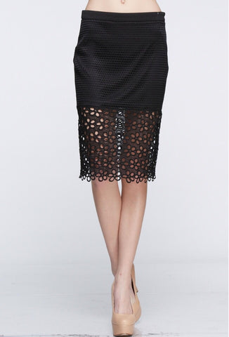 Cool Mini Bandage Caged Skirt