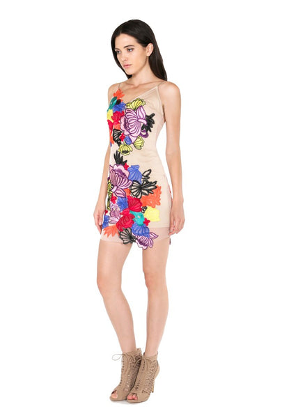 This Season Multi Color Dress - NaughtyGrl