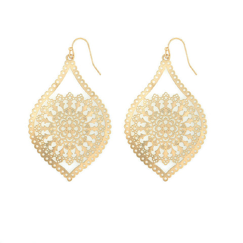 Designer inexpensive online boutique for women - Delicate Gold Dangles - NaughtyGrl