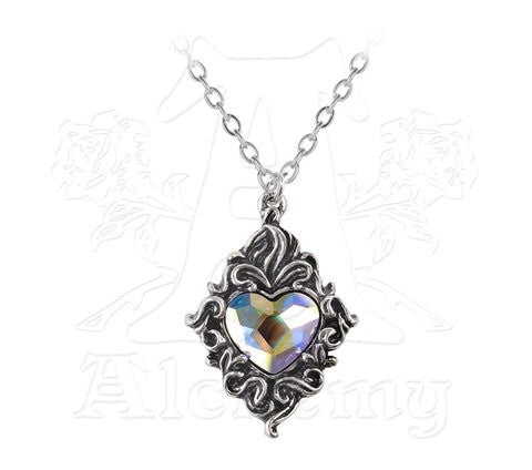Designer inexpensive online boutique for women - Crystal Heart Pendant - NaughtyGrl