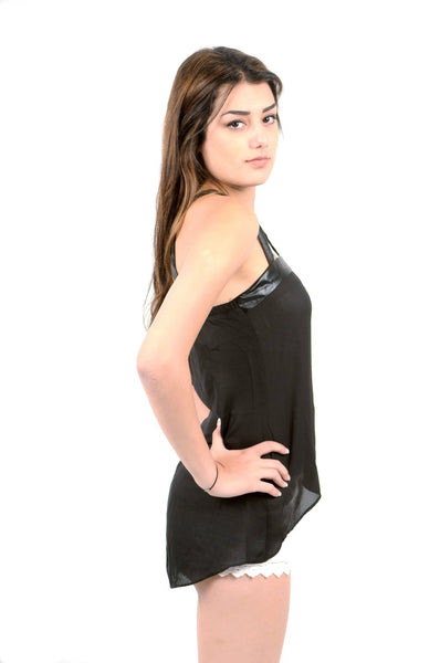 After Party Cutaway Neckline Top - NaughtyGrl