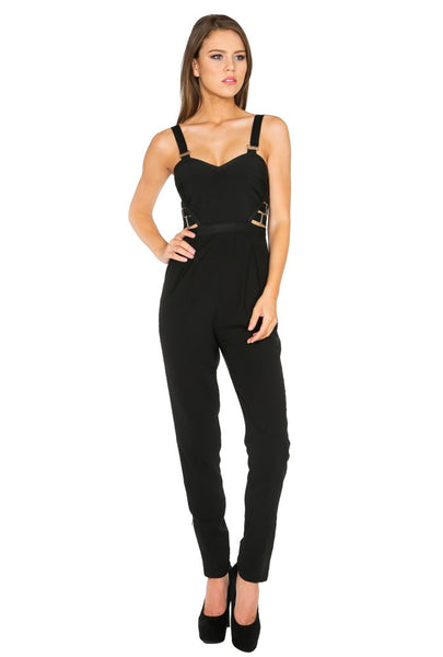 East To West Buckle Jumpsuit - NaughtyGrl