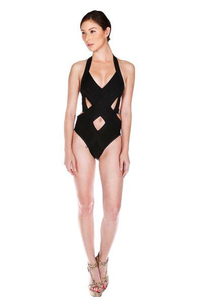 Sensual Cutout One Piece Swimsuit - NaughtyGrl