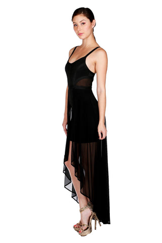 Naughty Grl Two Piece Bandage Dress - Black