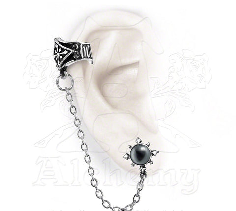 Designer inexpensive online boutique for women - Chaosium Ear Cuff - NaughtyGrl