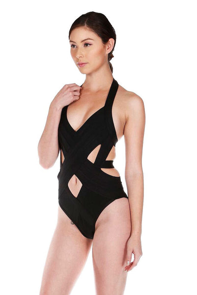 Sensual Cutout One Piece Swimsuit - NaughtyGrl