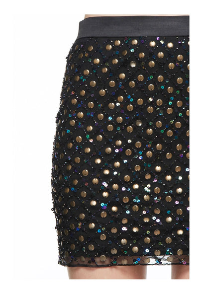Fancy Embellished Skirt - NaughtyGrl