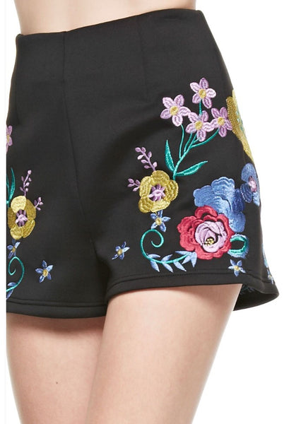 Enchanting Embroidery Short - NaughtyGrl