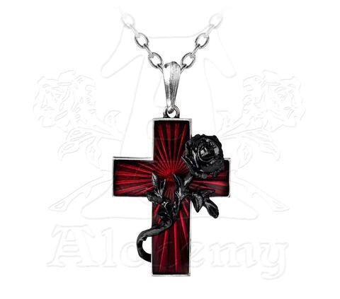Designer inexpensive online boutique for women - Order of the Black Rose Pendant - NaughtyGrl