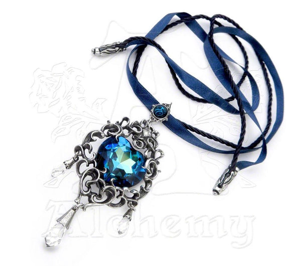 Empress Eugenie's Blue Heart Diamond Pendant - NaughtyGrl