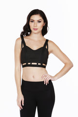 Summer Beauty Obssesd Caged Cropped Top - NaughtyGrl