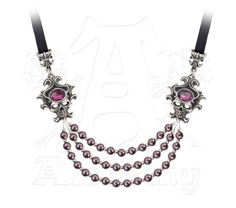 Designer inexpensive online boutique for women - The Palatine Pearls of the Underworld Necklace - NaughtyGrl