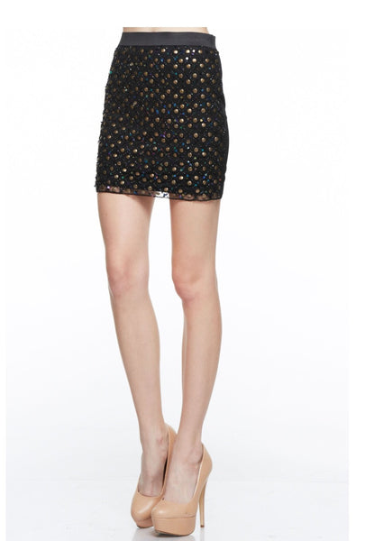 Fancy Embellished Skirt - NaughtyGrl